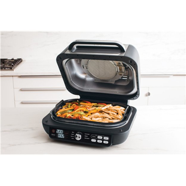 NINJA | Foodi MAX Pro Health Grill, Flat Plate and Air Fryer | AG651EU | Capacity 3.8 L | Black 9