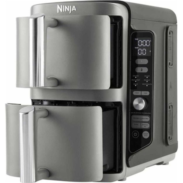 NINJA Double Stack XL Air Fryer | SL400EU | Power 2470 W | Capacity 9.5 L | Black/Grey 1