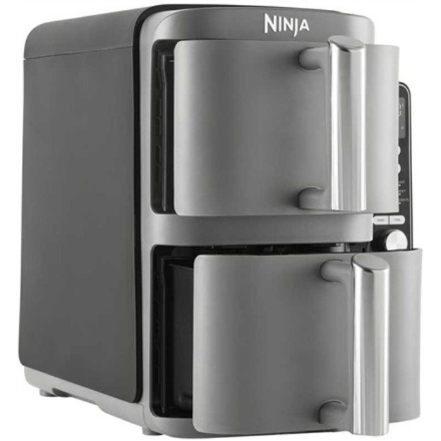 NINJA Double Stack XL Air Fryer | SL400EU | Power 2470 W | Capacity 9.5 L | Black/Grey