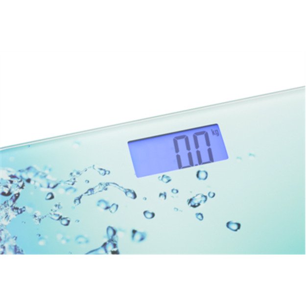 Mesko | Bathroom scales | MS 8156 | Maximum weight (capacity) 150 kg | Accuracy 100 g | Blue 1