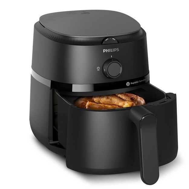 Philips 1000 series NA120/00 fryer Single 4.2 L Stand-alone 1500 W Hot air fryer Black 2