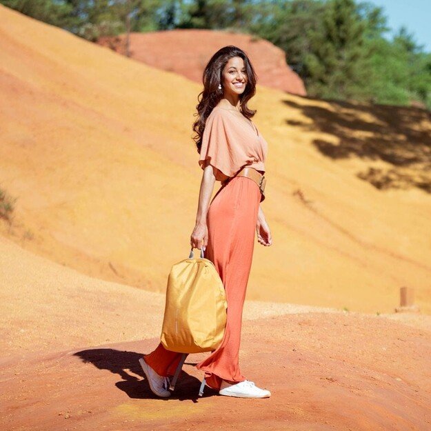 XD DESIGN ANTI-THEFT BACKPACK BOBBY SOFT YELLOW P/N: P705.798 4