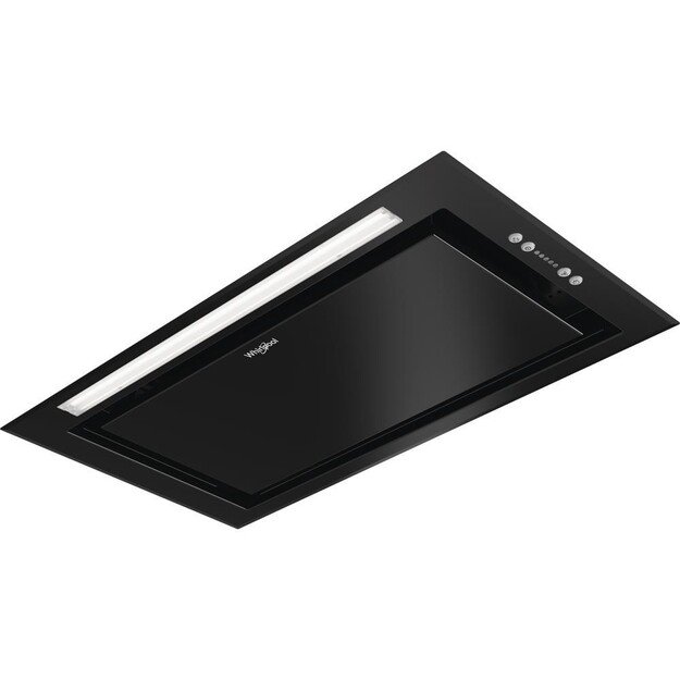 Whirlpool WCT3 63F LTK Hood, Built-in, Width 51.4 cm, B, Max 430 m³/h, LED, Black | Whirlpool 3