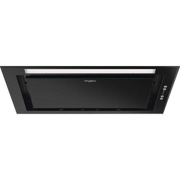 Whirlpool WCT3 63F LTK Hood, Built-in, Width 51.4 cm, B, Max 430 m³/h, LED, Black | Whirlpool