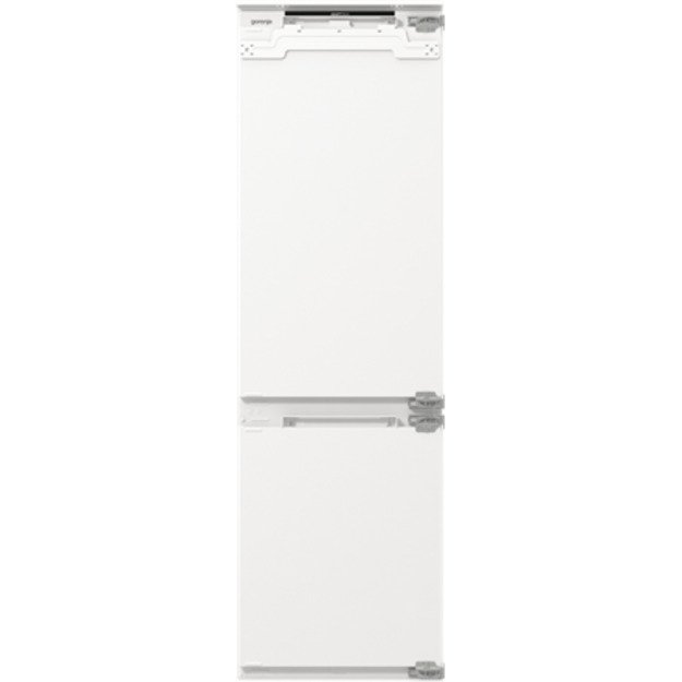 Gorenje Refrigerator | NRKI517E82WF | Energy efficiency class E | Built-in | Combi | Height 177.2 cm | No Frost system | Fridge
