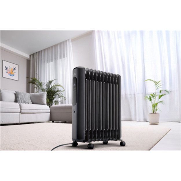 ETA Oil Radiator Heater | Sole Smart 262590000 | Oil Radiator | 2500 W | Number of power levels 3 | Black 1