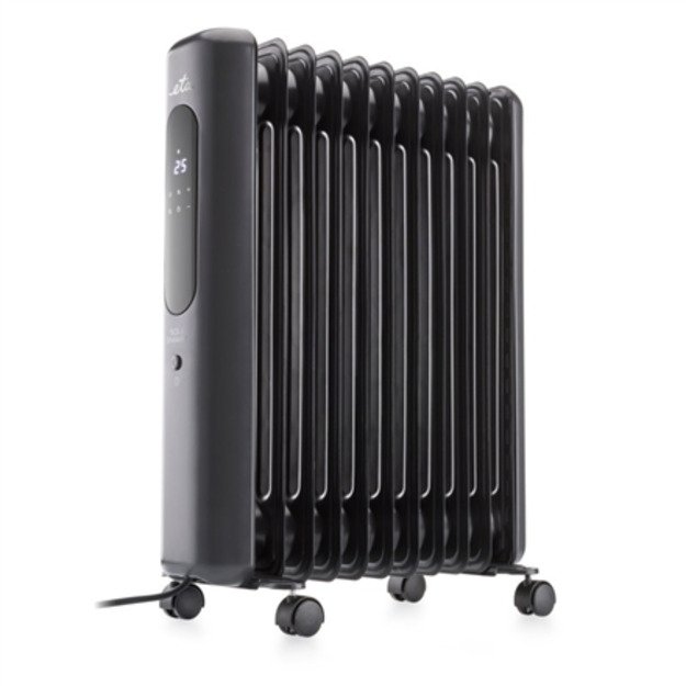 ETA Oil Radiator Heater | Sole Smart 262590000 | Oil Radiator | 2500 W | Number of power levels 3 | Black