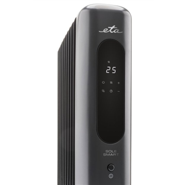 ETA Oil Radiator Heater | Sole Smart 262590000 | Oil Radiator | 2500 W | Number of power levels 3 | Black 3