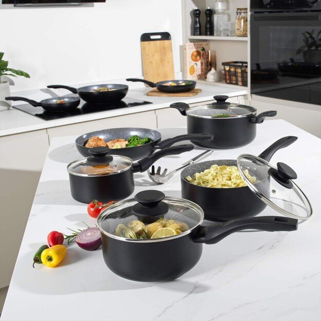 Progress BW12901EU7 Marble Ceramic 20cm Stir-Fry Pan
