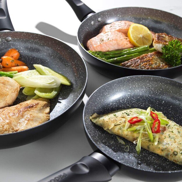 Progress BW12901EU7 Marble Ceramic 20cm Stir-Fry Pan