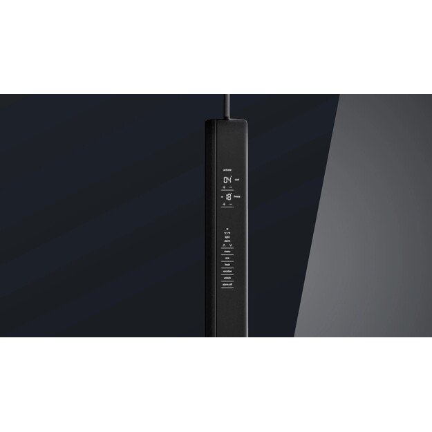 Siemens KF96RSBEA side-by-side refrigerator Freestanding 572 L Black