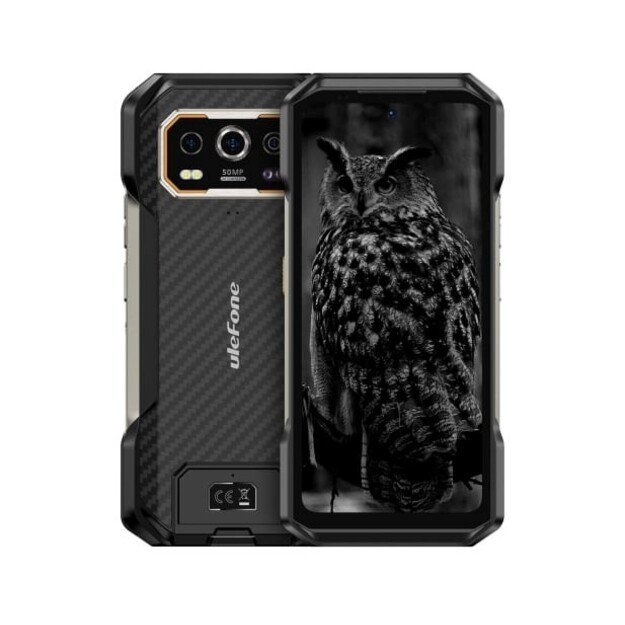 Smartphone Ulefone Armor 27 4G LTE 12GB/256GB (black) without charger