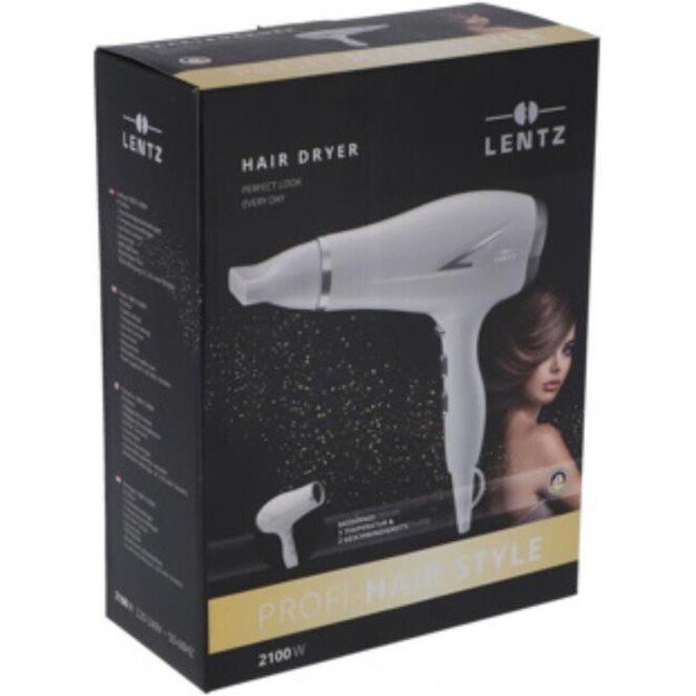 Plaukų džiovintuvas Lentz 74306 baltas 3