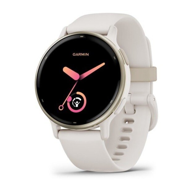 Garmin Vivoactive 5 3.05 cm (1.2 ) AMOLED Digital 390 x 390 pixels Touchscreen White Wi-Fi GPS (satellite)