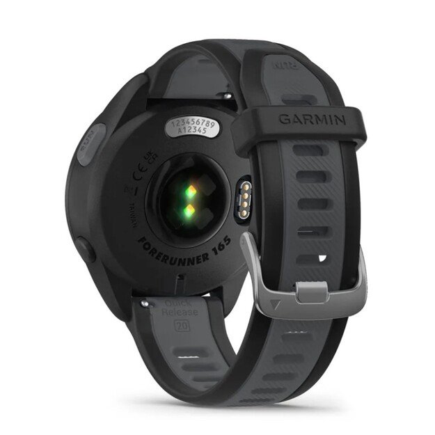 Garmin Forerunner 165 3.05 cm (1.2 ) AMOLED Digital 390 x 390 pixels Touchscreen Black GPS (satellite)