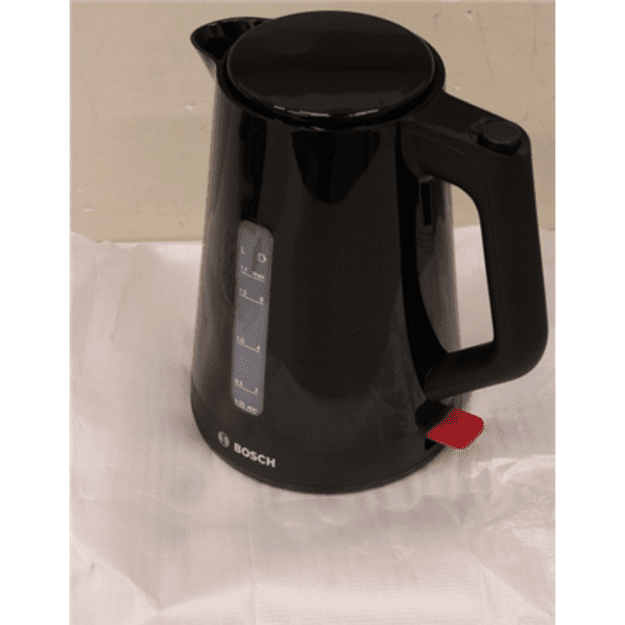 SALE OUT. | Bosch | Kettle | TWK1M123 | Electric | 2400 W | 1.7 L | Plastic | 360&deg; rotational base | Black | DAMAGED PACKAGING
