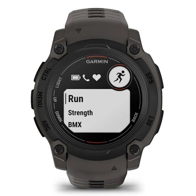 Garmin Instinct E 2.18 cm (0.86 ) MIP 40 mm Digital 166 x 166 pixels Black GPS (satellite)