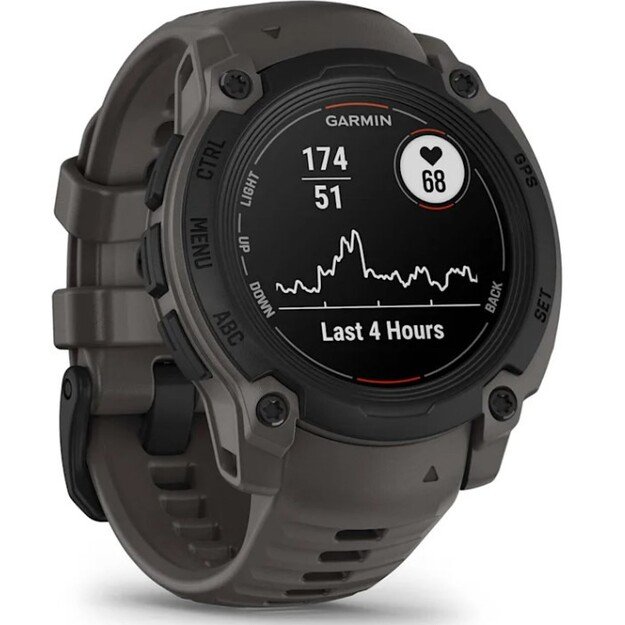 Garmin Instinct E 2.18 cm (0.86 ) MIP 40 mm Digital 166 x 166 pixels Black GPS (satellite)