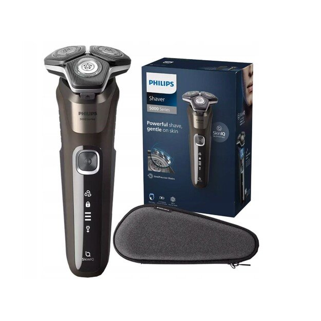 Philips S5886/30 Series 5000 electric shaver for wet and dry shaving