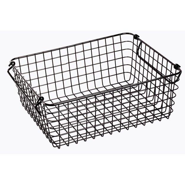 GN 1/2 basket, steel, black