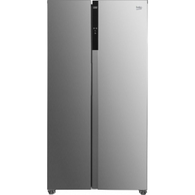 Beko GNO5322XPN side-by-side refrigerator Freestanding 532 L E Stainless steel 1