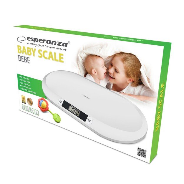 Weighing scale Digital for children Esperanza BEBE EBS019 (Electronic, white color)