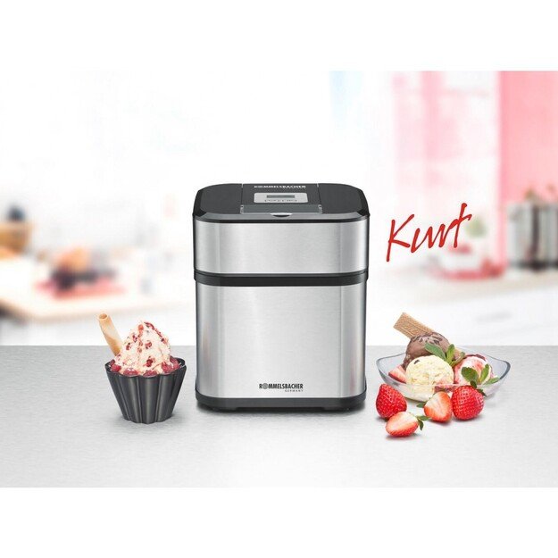 Ice Cream Maker Rommelsbacher IM 12 silver