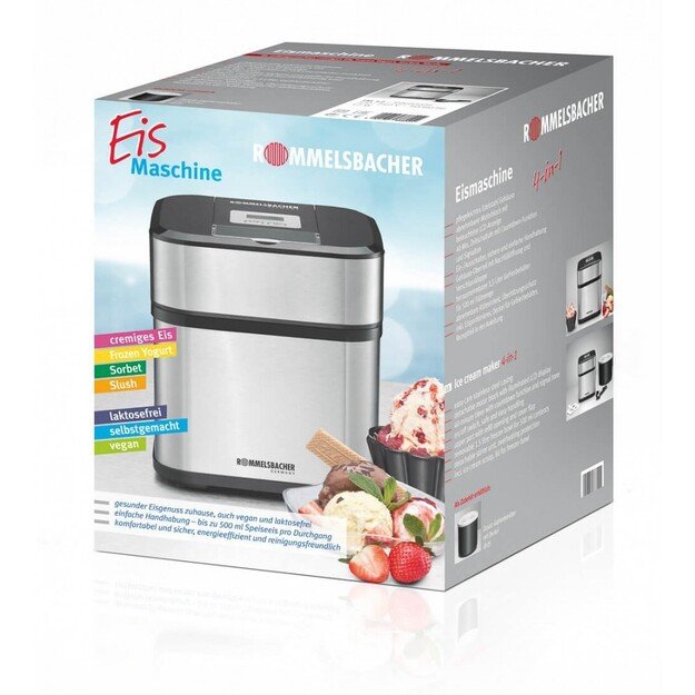 Ice Cream Maker Rommelsbacher IM 12 silver