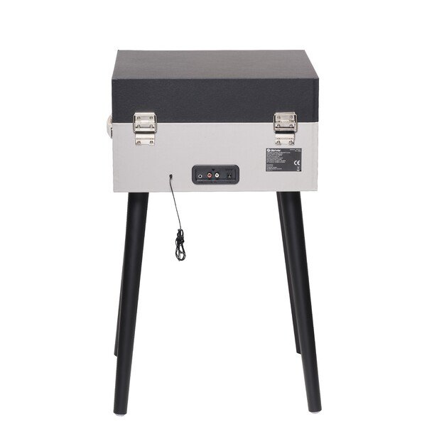Denver VPR-250 retro turntable with FM radio, Bluetooth and USB