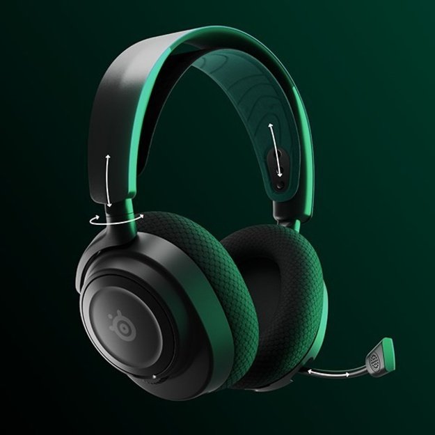SteelSeries Arctis Nova 7X Over-Ear, Built-in microphone, Black, Noise canceling, Wireless