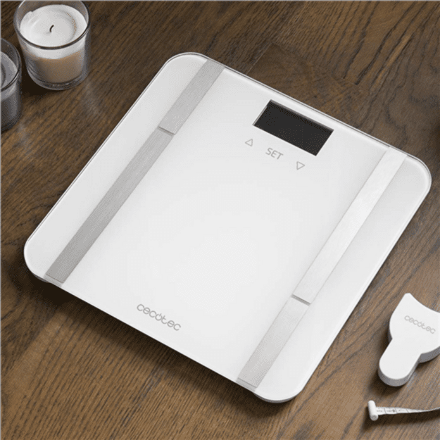 Cecotec | Smart Bathroom Scale | Surface Precision 9400 Full Healthy | Maximum weight (capacity) 180 kg | Accuracy 100 g | White