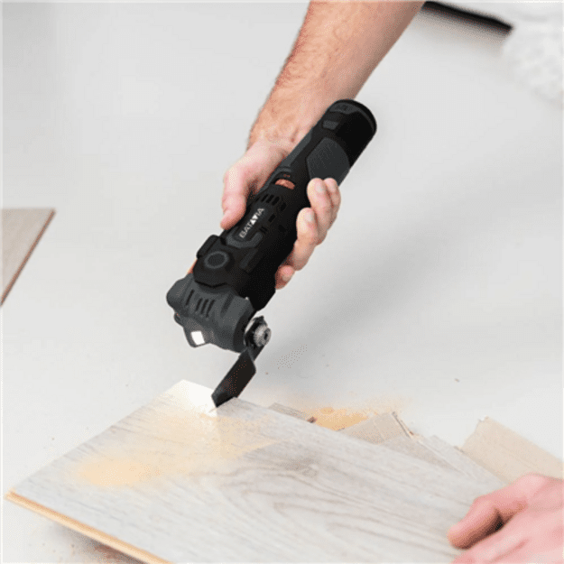 Batavia B.V. | 12V Cordless Anti-Vibration Multitool - Fixxpack 2.0 Set (incl. 2.0Ah battery and USB-C charging cable)