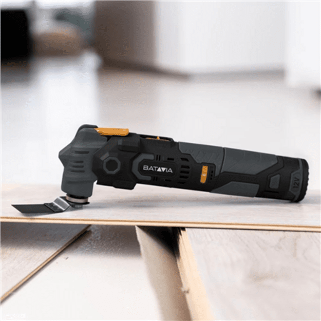 Batavia B.V. | 12V Cordless Anti-Vibration Multitool - Fixxpack 2.0 Set (incl. 2.0Ah battery and USB-C charging cable)
