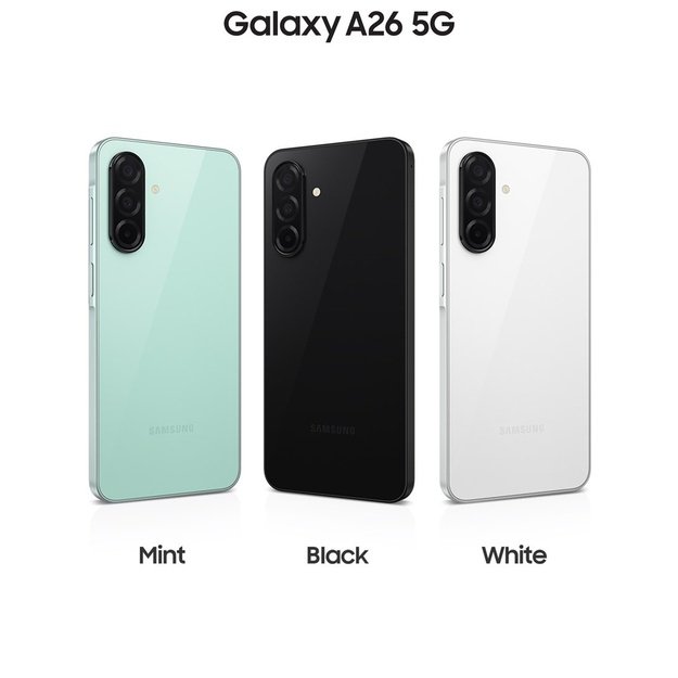 Samsung | Galaxy | A26 | Black | 6.7   | Super AMOLED | 1080 x 2340 pixels | Exynos | 1380 | Internal RAM 8 GB | 256 GB | Dual S