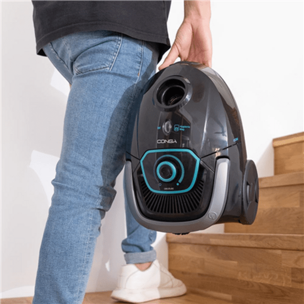 Cecotec Vacuum cleaner | Conga Powerbag 2500 Plus | Bagged | Dust capacity 2.5 L | Power 850 W | Black