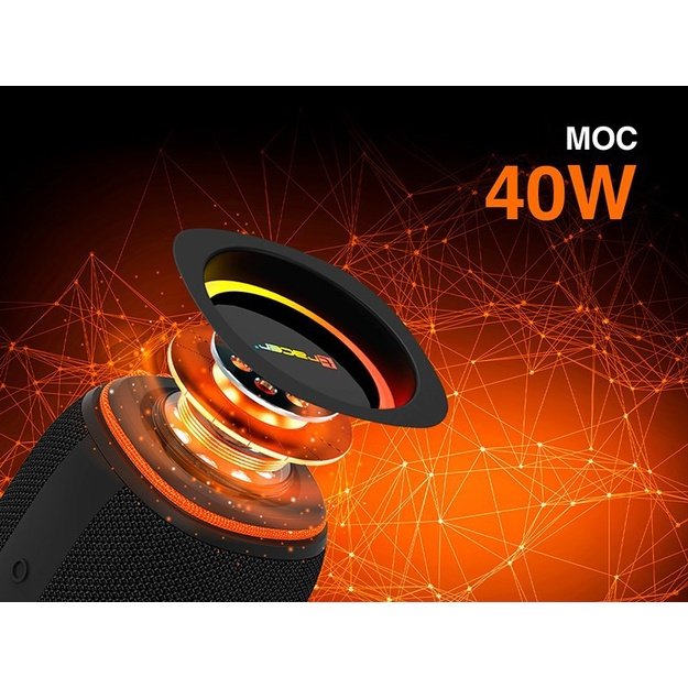 Tracer XtremeBeat Pro TWS Portable Bluetooth Speaker Black 40 W