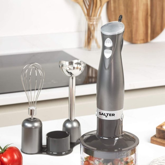 Salter EK2827GUNMETALFVDE  Cosmos 3 in 1  Blender Set