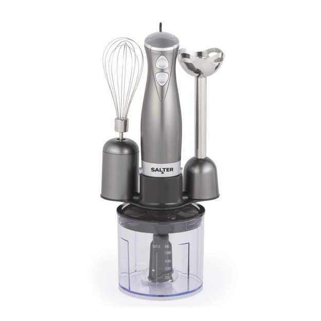 Salter EK2827GUNMETALFVDE  Cosmos 3 in 1  Blender Set
