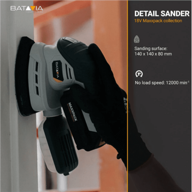 Batavia 18V detail sander Without battery and charger