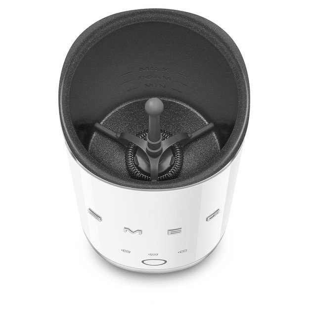 &bdquo;Smeg&ldquo; pieno plakiklis MFF02WHEU, 3 funkcijos, nelimpantis, 500 W, baltas