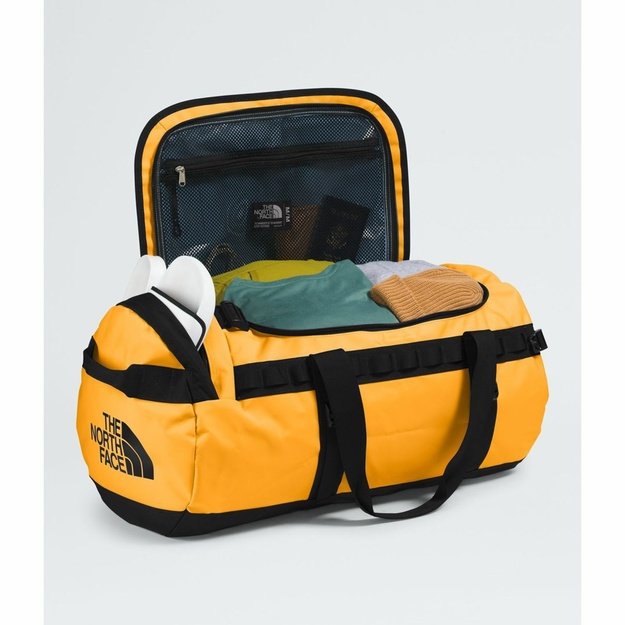 The North Face NF0A52SA duffel bag 71 L Nylon, Polyester Black, Yellow