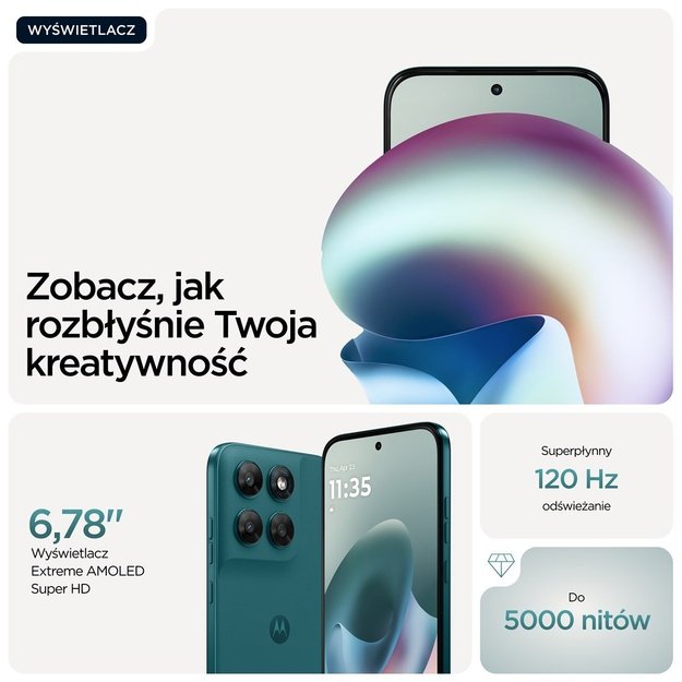Motorola moto g77 17.3 cm (6.8 ) Hybrid Dual SIM Android 16.0 5G USB Type-C 8 GB 256 GB 5200 mAh Green