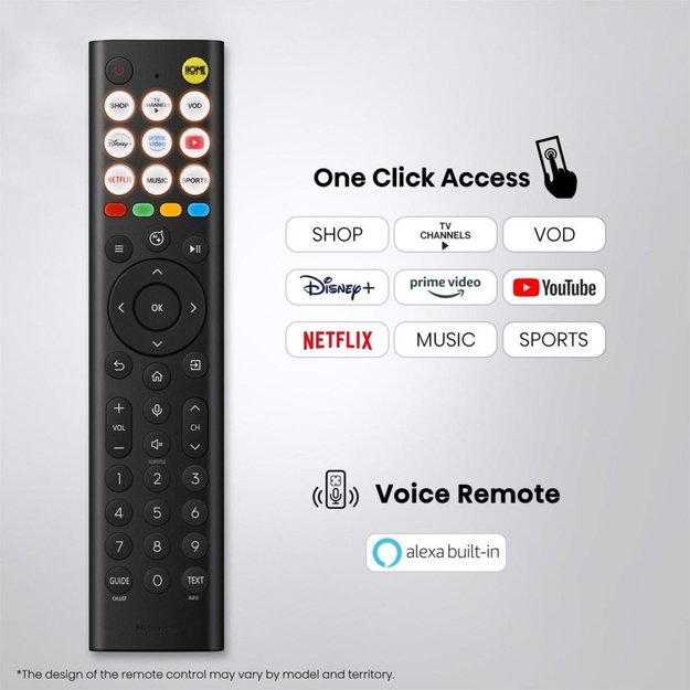TV HISENSE UHD SMART 43A6S