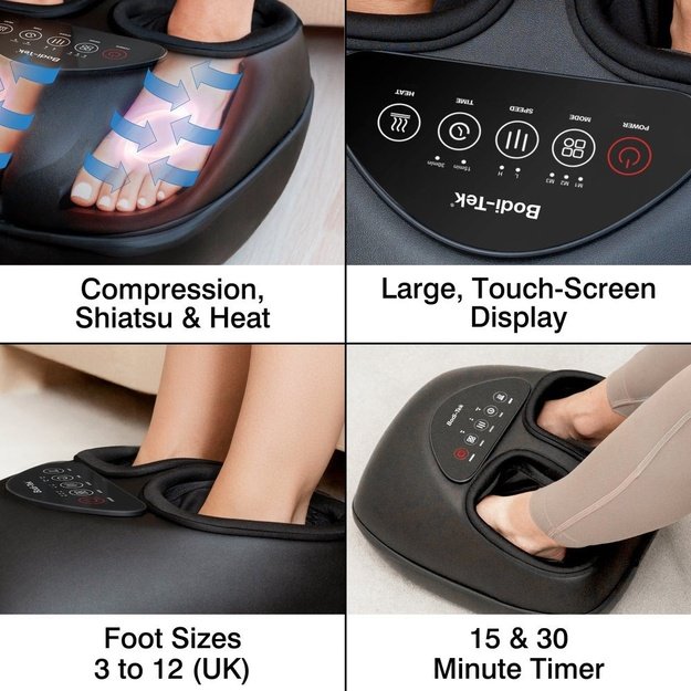 Bodi-Tek Foot Therapy 3-in-1 Massager