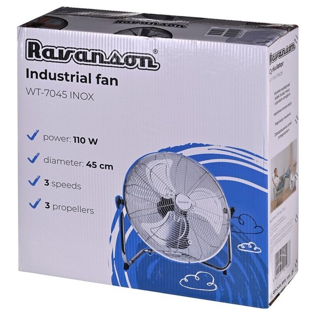Floor fan circulator Ravanson WT-7045