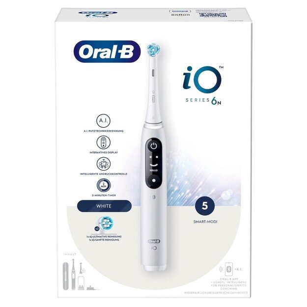 Oral-B 445234 electric toothbrush Adult Vibrating toothbrush White 6