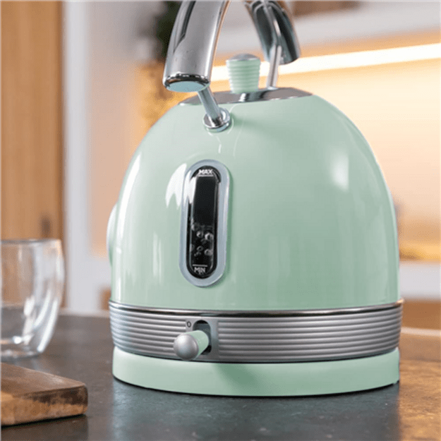 Cecotec Kettle | ThermoSense 420 Vintage | 2200 W | Electric | 1.8 L | Stainless steel | 360&deg; rotational base | Light Green
