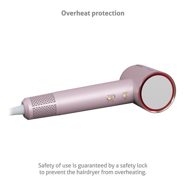 TrueLife HairDryer D6 hair dryer 1600 W Rose