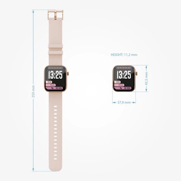 LAMAX BCool2 Plus Rose Gold Smartwatch