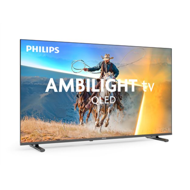 Philips | LED 4K Ambilight TV | 55PUS8001/12 | 55 | Smart TV | TITAN OS | UHD | Black